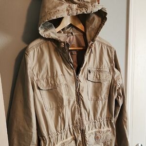Carhartt Khaki Hooded Jacket